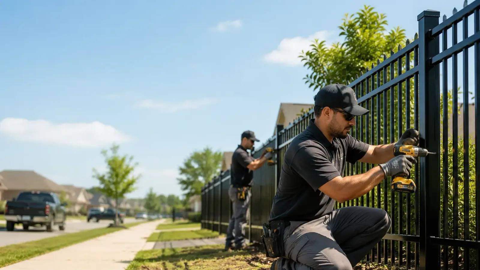 Metal Fence Installation in Sunshine, LA
